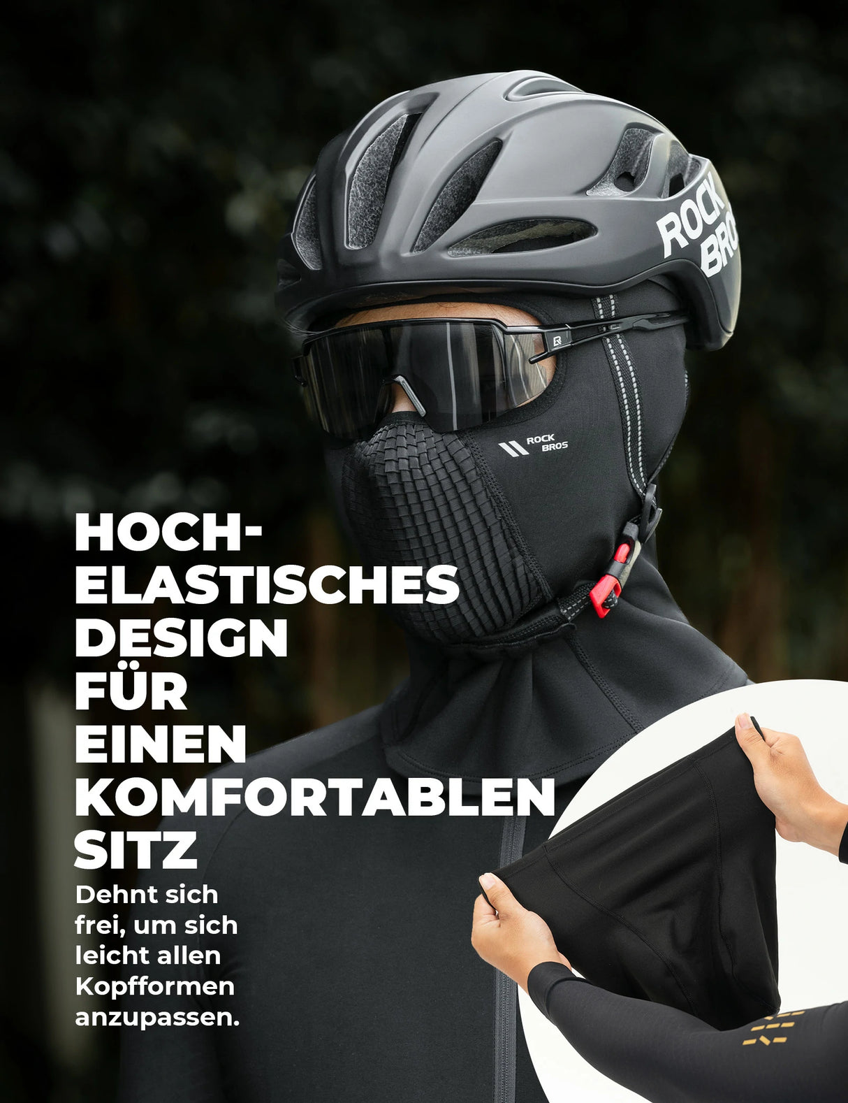 Fleece-Sturmhaube Winter – Atmungsaktive Balaclava & Skimaske