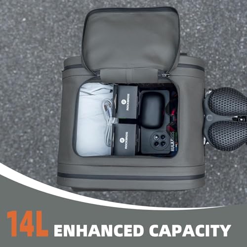 Gepäckträgertasche – Wasserdicht, 3‑in‑1, 14 L, mit mehreren Fächern