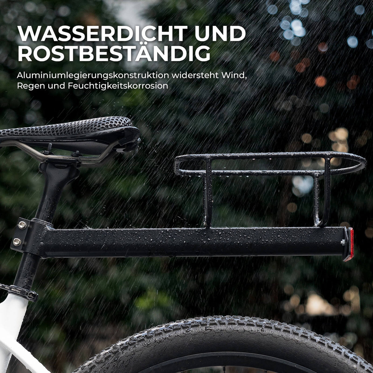 ROCKBROS Gepäckträgertasche – Wasserfest & Schnellspanner-Design mit Halterung