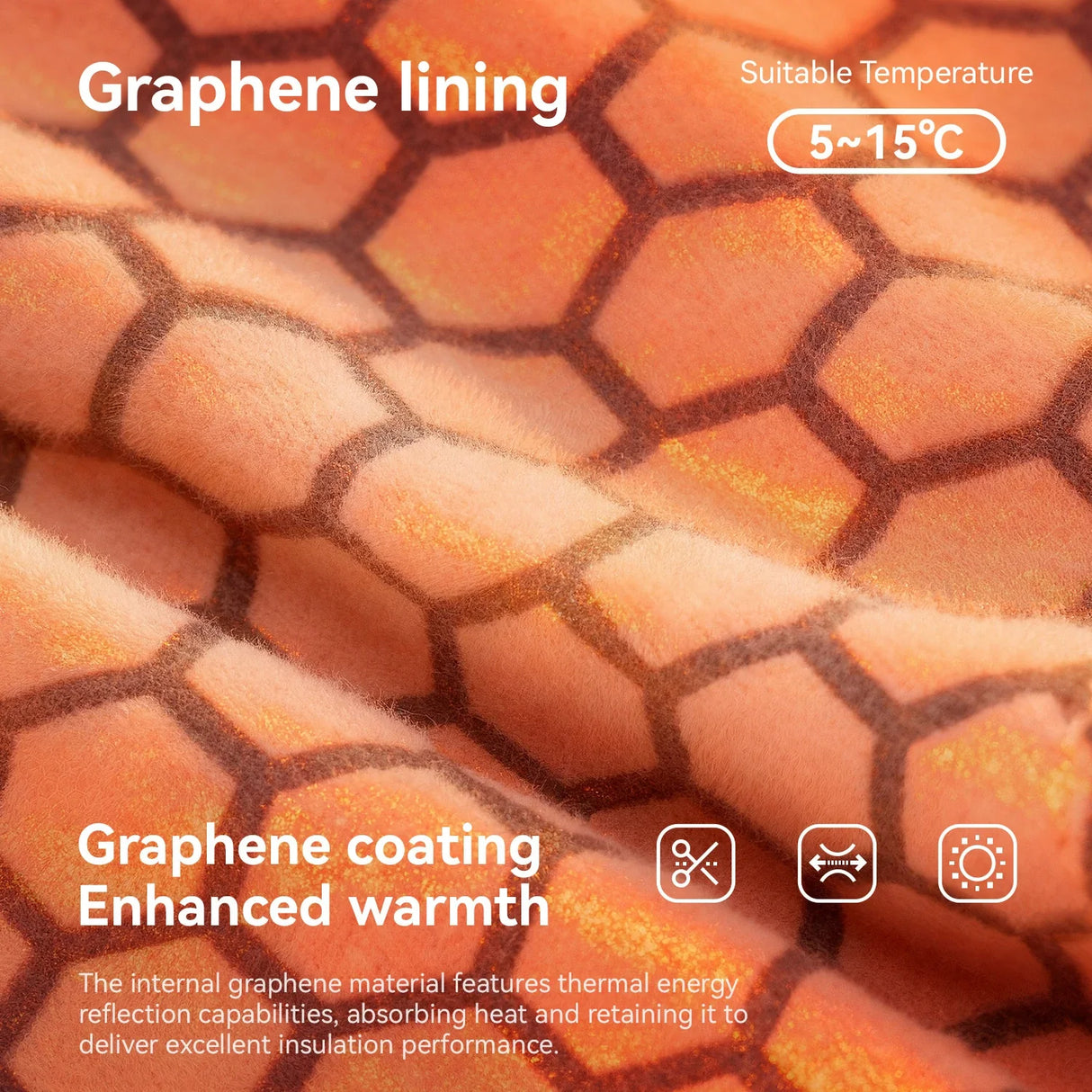 Graphene Winter-Fahrradhandschuhe von 5°C bis 15°C