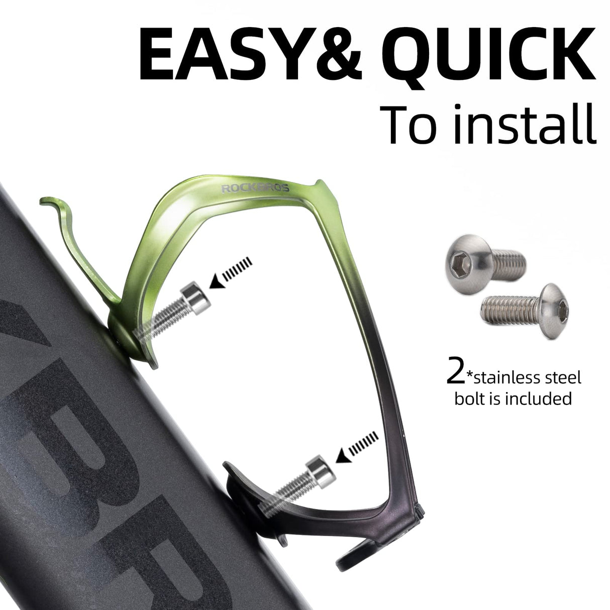 Fahrrad Flaschenhalter aus Aluminium Leicht - ROCKBROS-EU