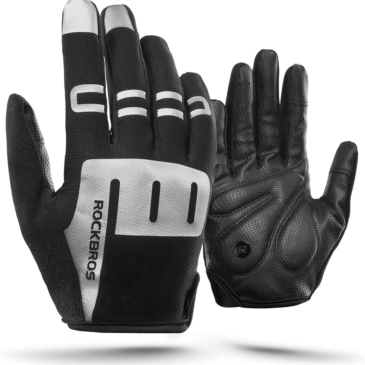 fahrradhandschuhe frühling Herren Fahrradhandschuhe Vollfinger Frühling/Herbst Handschuhe-Size S –  ROCKBROS-DE