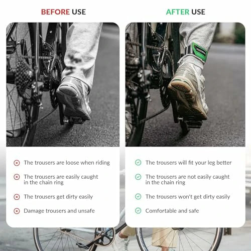 Hosenband – Reflektierender Hosenschutz, 2er‑Set