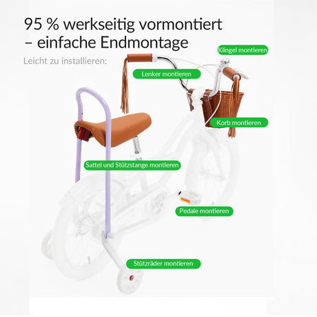 LEVO -16'' Kinderfahrrad mit Stützrädern - ROCKBROS-EU