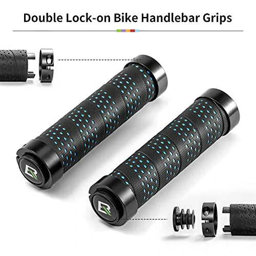 Lenkergriffe Anti-Rutsch – Lock‑On Fahrradgriffe mit Sicherungsdesign