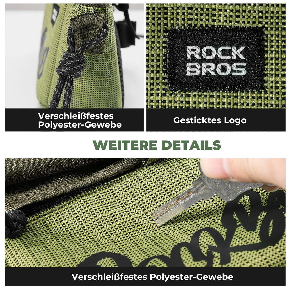 Lenkertasche für Flatbar & Brompton – 1,8-2,7 L (komprimierbar)