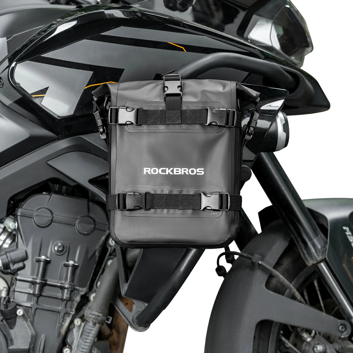 Motorradtaschen – 100% wasserdicht 5 L, Seitentasche mit Schultergurt