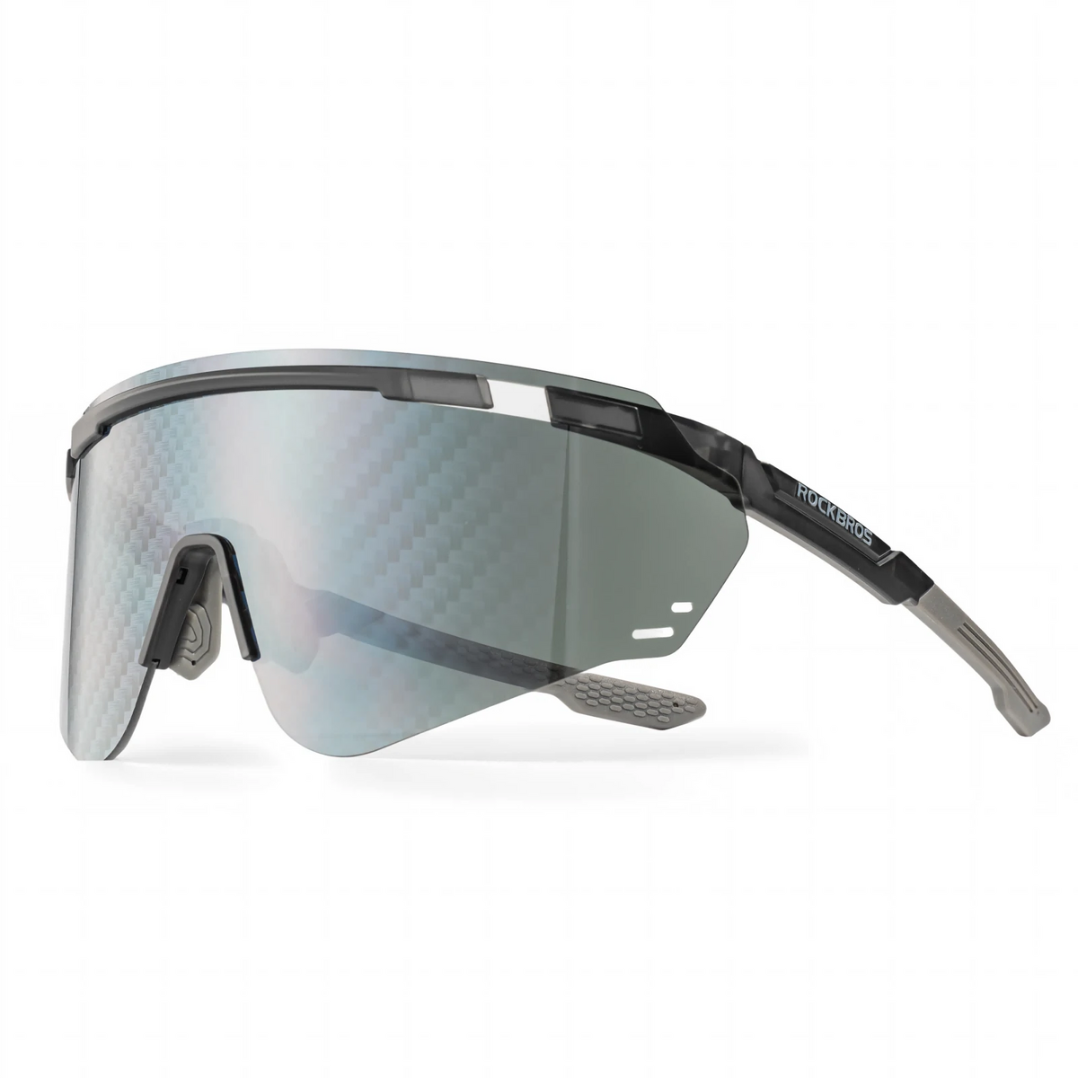 Photochrome Fahrradbrille mit UV400 Schutz Ultraleicht TR90 Gestell – ROCKBROS-DE