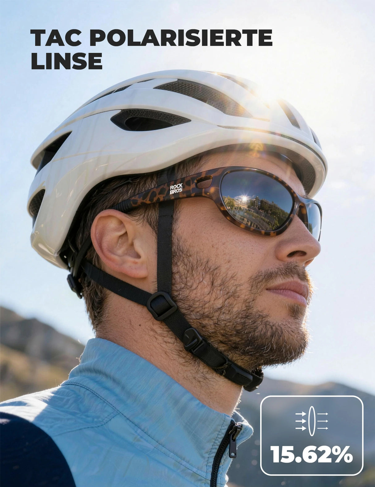 Polarisierte Sportsonnenbrille SP394 – Ultralight & UV400-Schutz
