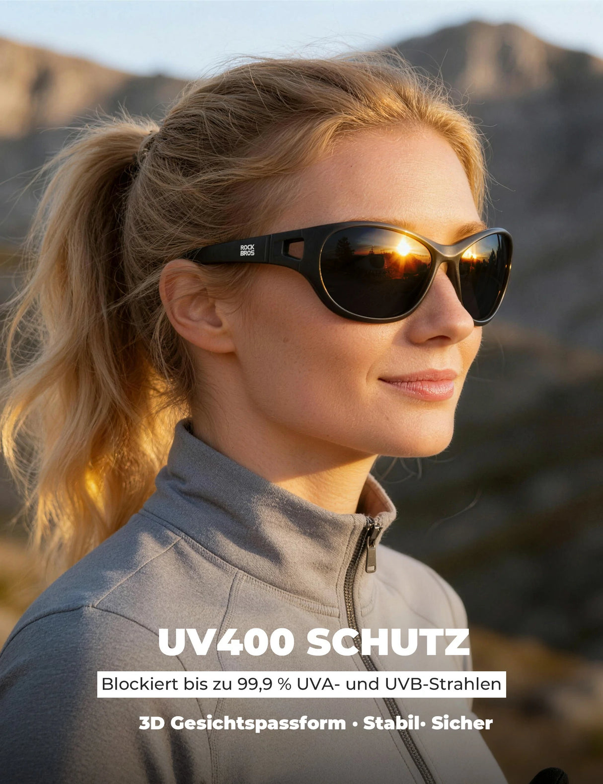 Polarisierte Sportsonnenbrille SP394 – Ultralight & UV400-Schutz