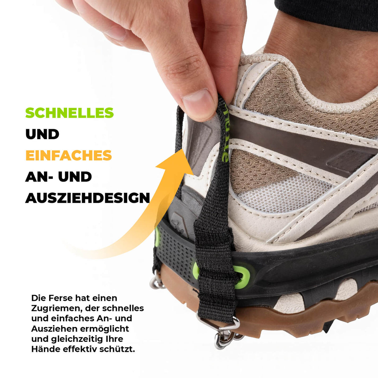 Qunature Leichtgewichtige Eispickel – Für Wander & Trekking