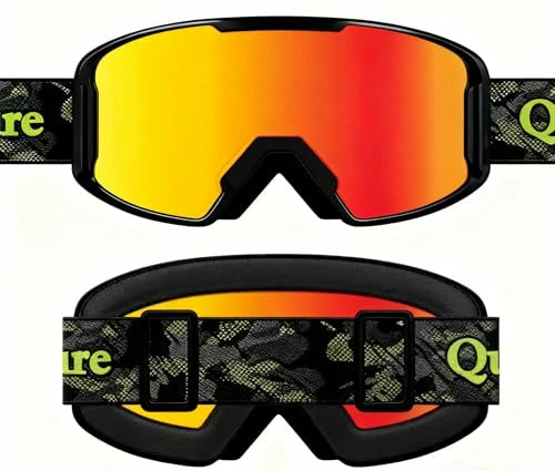 Skibrille – Anti‑Nebel, Doppellinsen, blendfrei