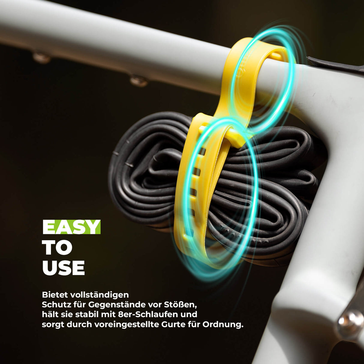 Qunature Universelle Outdoor-Spanngurte – Verlängerbar & Extrem Belastbar