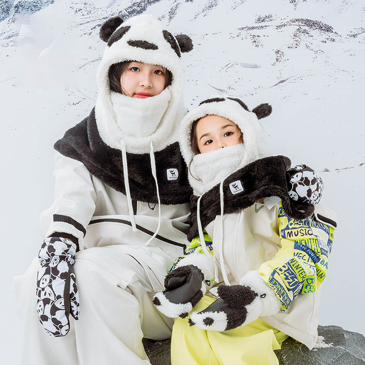 Qunature Winddichte Panda-Mütze für Kinder & Jugendliche - ROCKBROS-EU