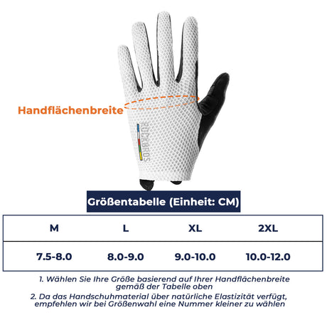 ROAD TO SKY Touchscreen Fahrradhandschuhe – Smart & sicher!