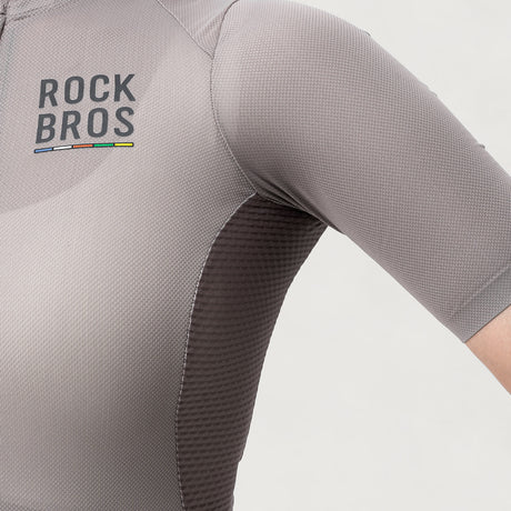 ROAD TO SKY Damen Kurzarm Fahrradtrikot Fahrrad Jersey für MTB & Rennrad - ROCKBROS-EU