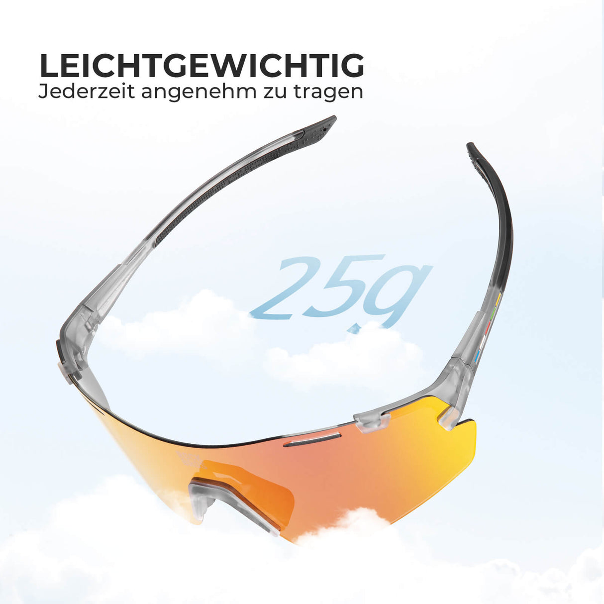 Fahrradbrille Drei-Gläser Konfigurationssystem - BOUNDLESS Serie - ROCKBROS-EU
