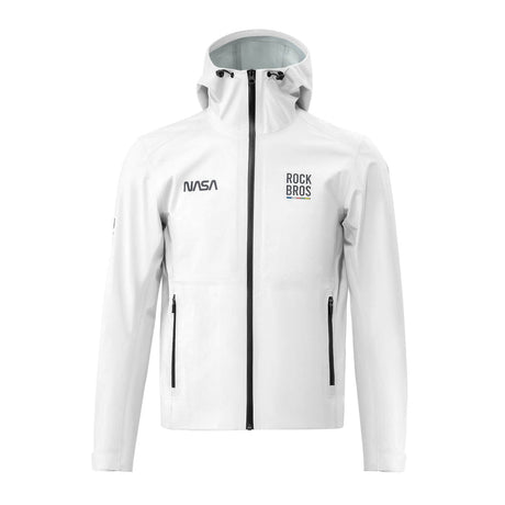 ROAD TO SKY Regenjacke faltbare Fahrradjacke Winddicht Unisex für MTB & Rennrad-Schwarz-Weiss