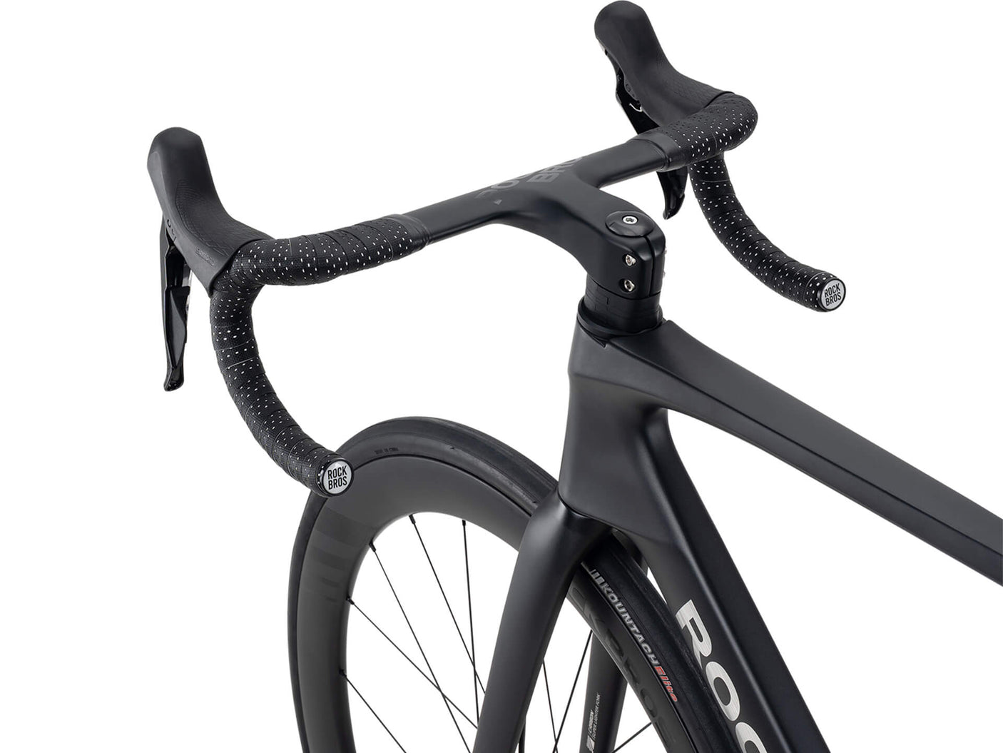 ROCKBROS Aero Rennräder PGZ RH 1.5 Mattschwarz Lenker