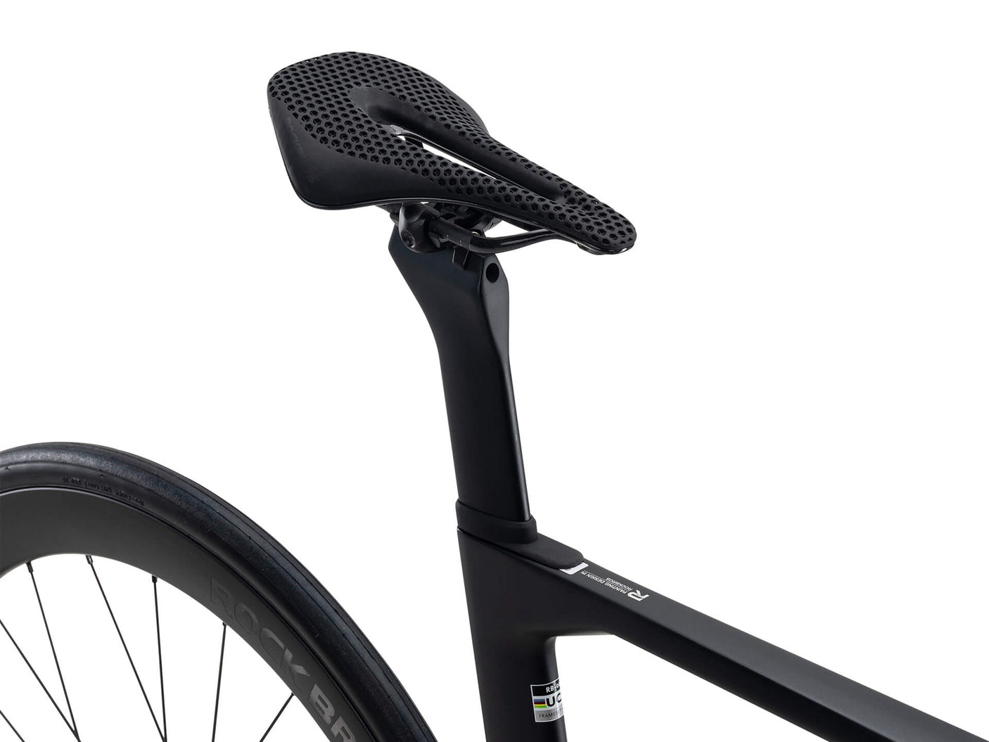 ROCKBROS Aero Rennräder PGZ RH 1.5 Mattschwarz Sattel