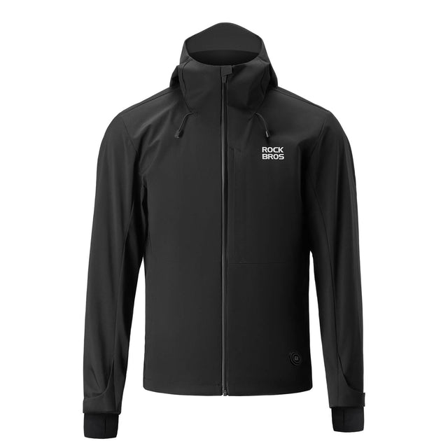 ROCKBROS Beheizbare Fahrradjacke – Mit Typ-C-Anschluss für maximale Wärme!