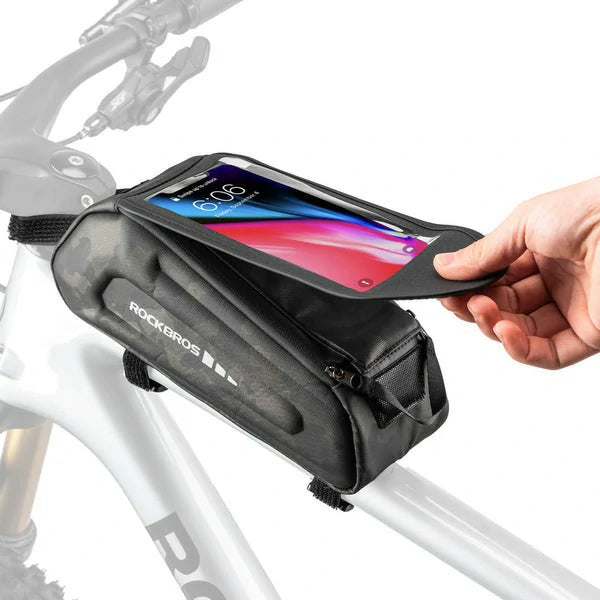 ROCKBROS Fahrradtasche Wasserdicht Handytasche Touchscreen für Smartphone 6,8 Zoll - ROCKBROS-EU