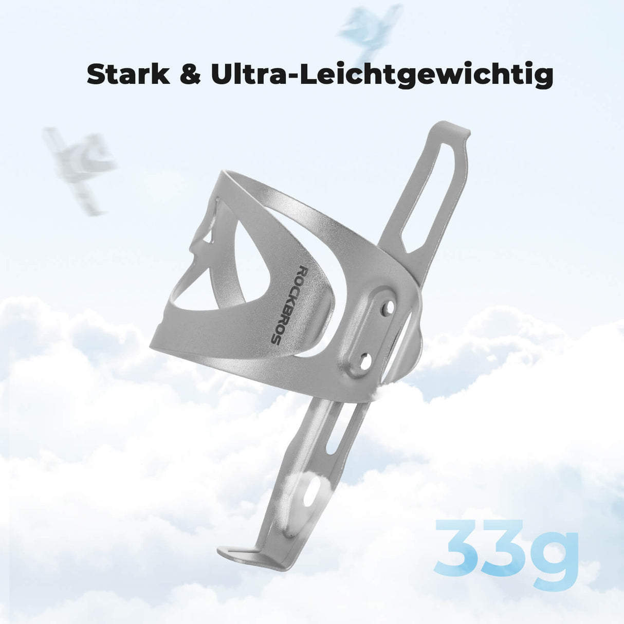 ROCKBROS Fahrrad-Flaschenhalter – Ultra-Leicht & Stabil