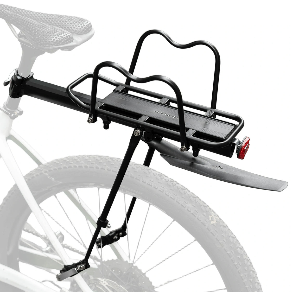 ROCKBROS Fahrrad Gepäckträger mit Reflektor und Schutzblech Aluminiumlegierung - ROCKBROS-EU