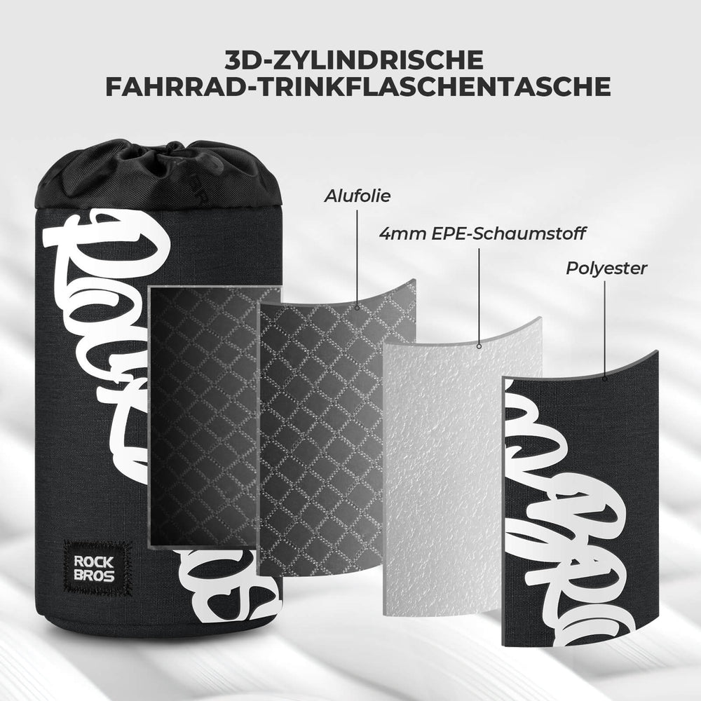 ROCKBROS Fahrrad Lenkertasche Mini 1L – Dein praktischer Begleiter für jede Fahrt!