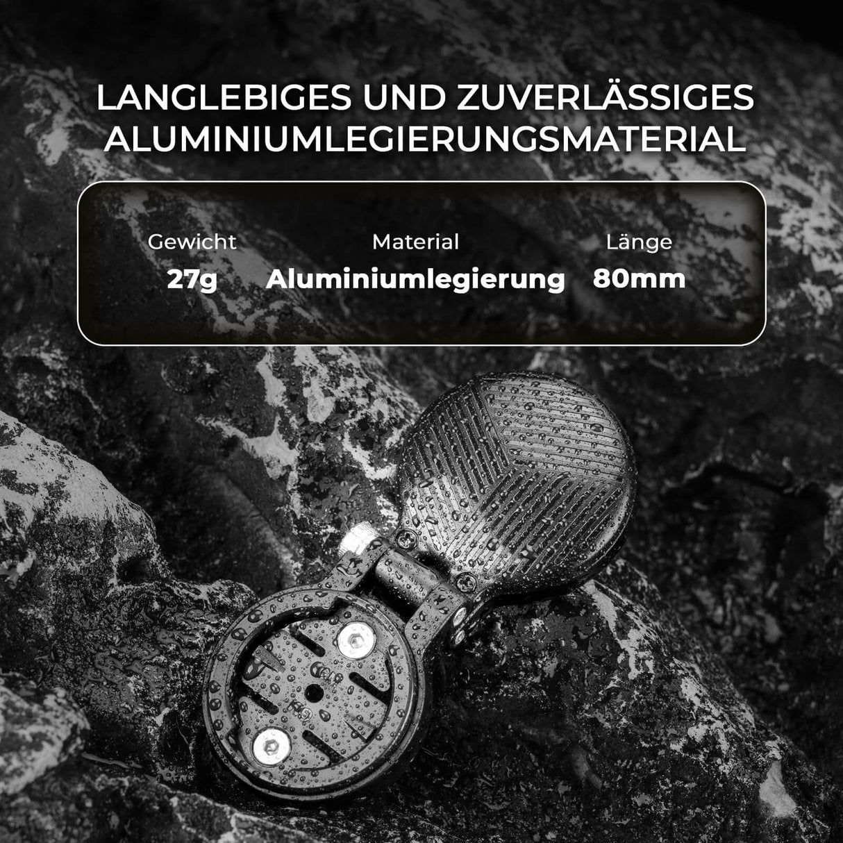 ROCKBROS Fahrradcomputer-Halterung – Universell für Garmin/Wahoo/Bryton