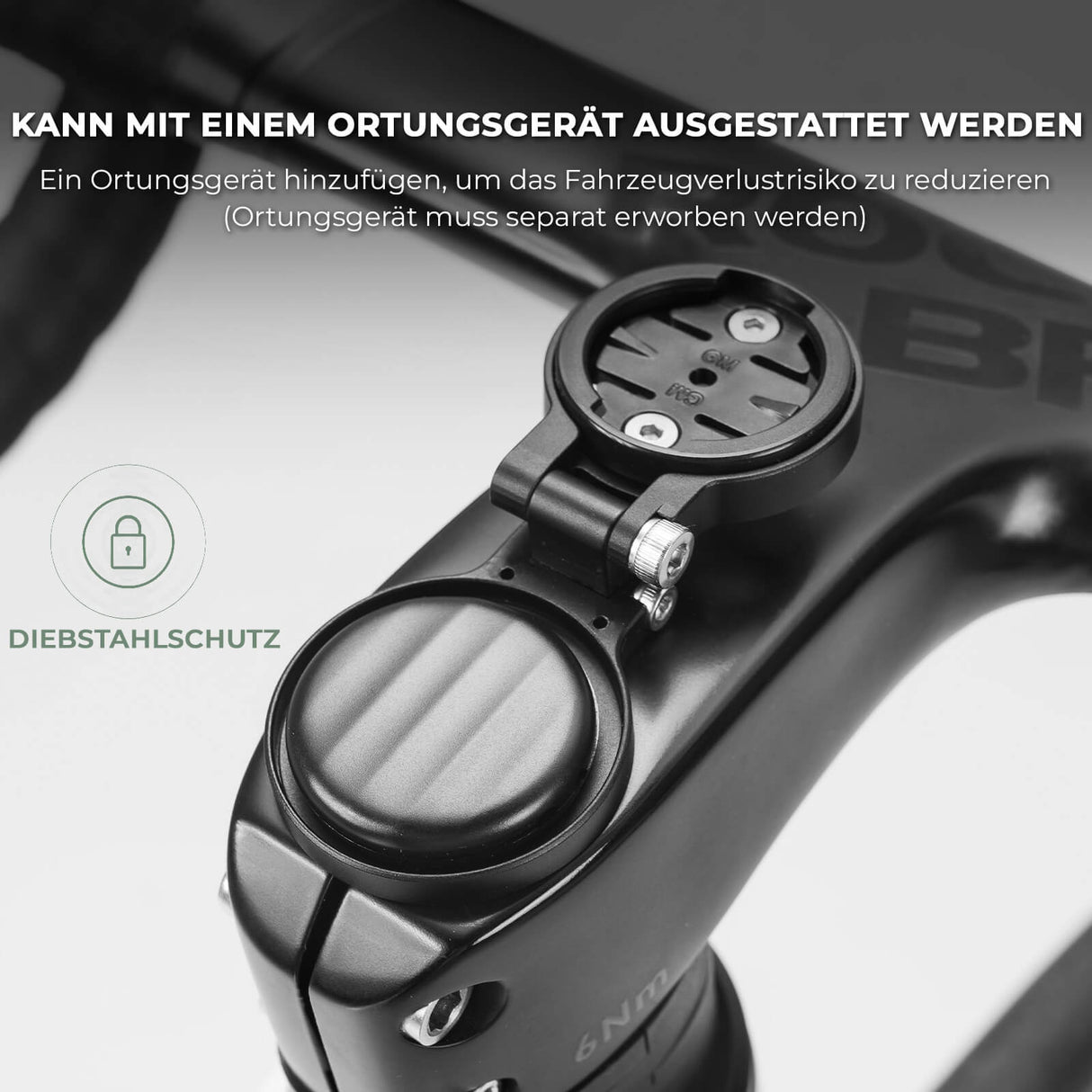 ROCKBROS Fahrradcomputer-Halterung – Universell für Garmin/Wahoo/Bryton