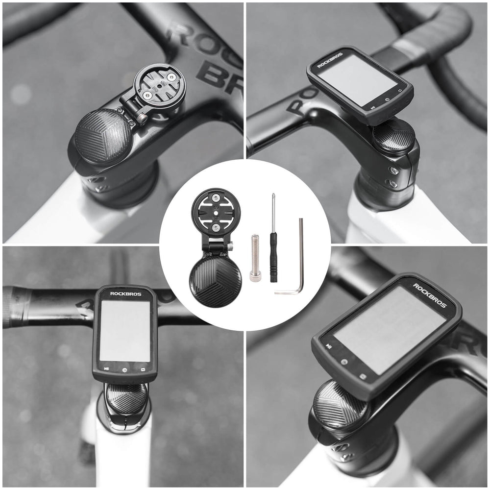 ROCKBROS Fahrradcomputer-Halterung – Universell für Garmin/Wahoo/Bryton