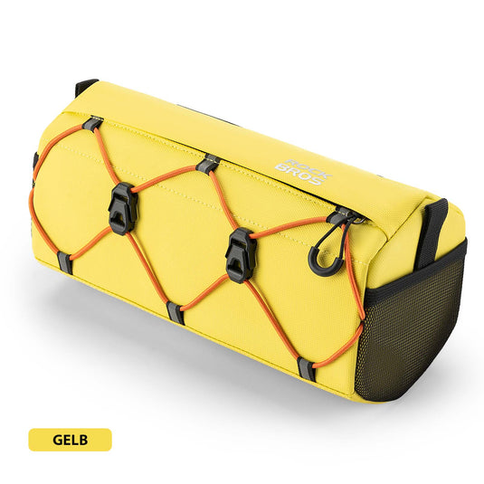 ROCKBROS Fahrradtasche für Lenker 2,2L mit Schultergurt in 6 Farben Gelb