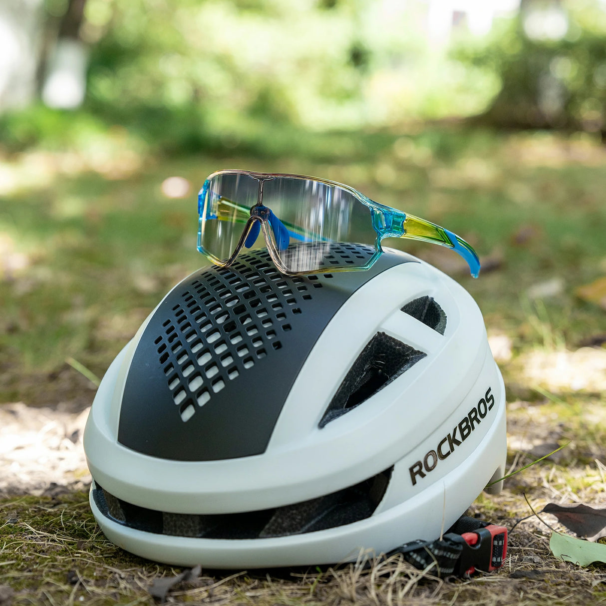 ROCKBROS Kinder Fahrradbrille UV400-Schutz Selbsttönend Sonnenbrille - ROCKBROS-EU