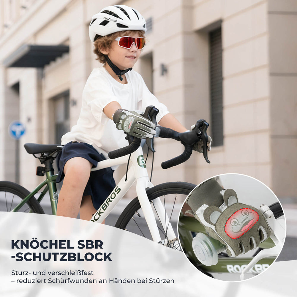ROCKBROS Kinder Fahrradhandschuhe – Sicher & stylisch für kleine Abenteurer!
