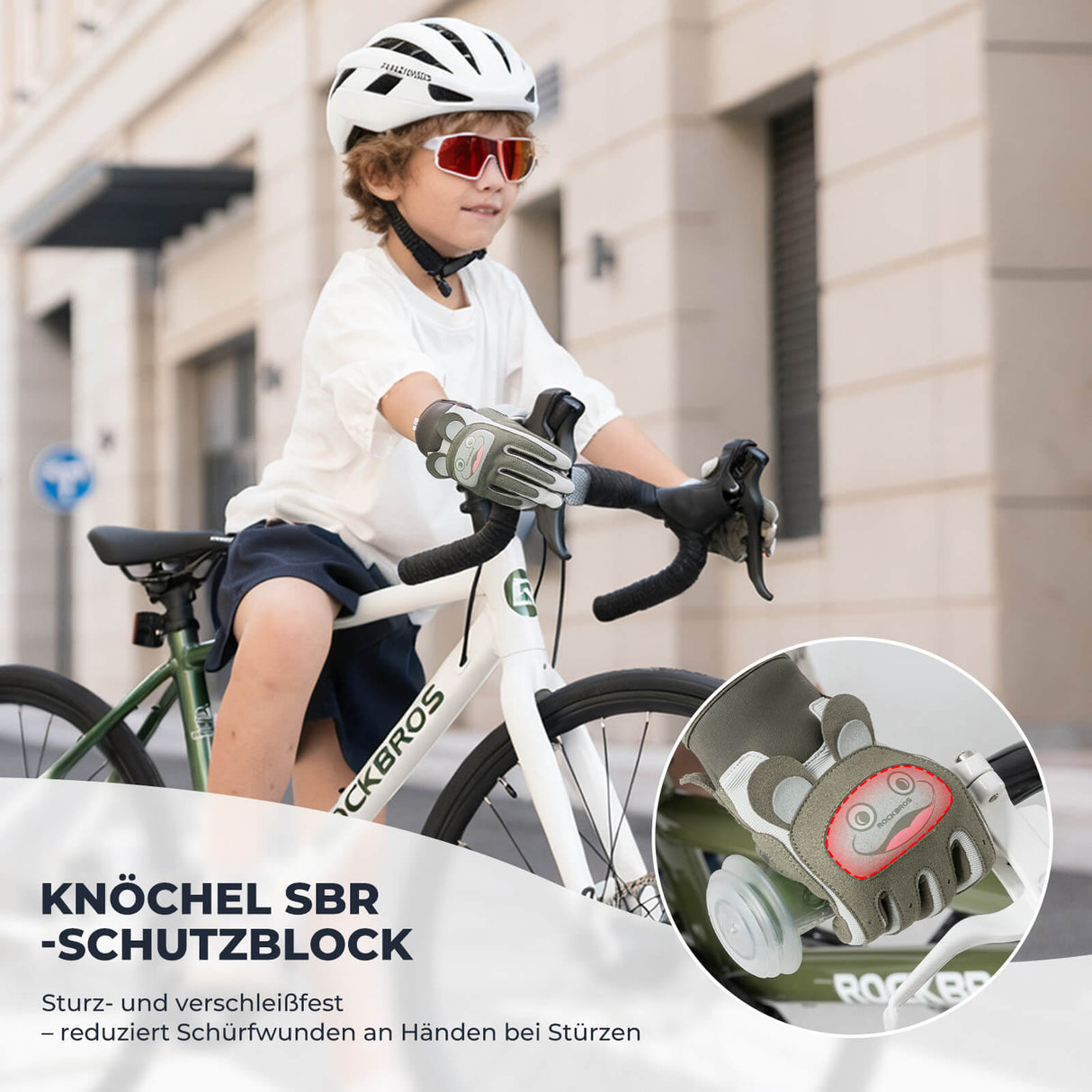 ROCKBROS Kinder Fahrradhandschuhe – Sicher & stylisch für kleine Abenteurer!
