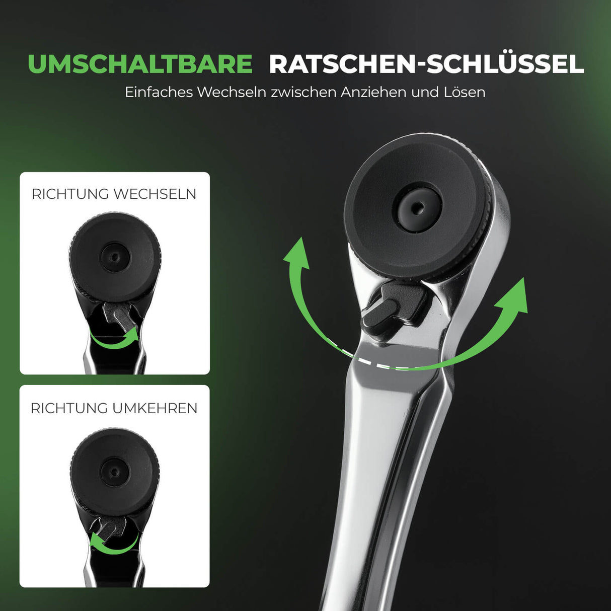ROCKBROS Magnetisches Fahrradwerkzeugset mit Ratschenschlüssel