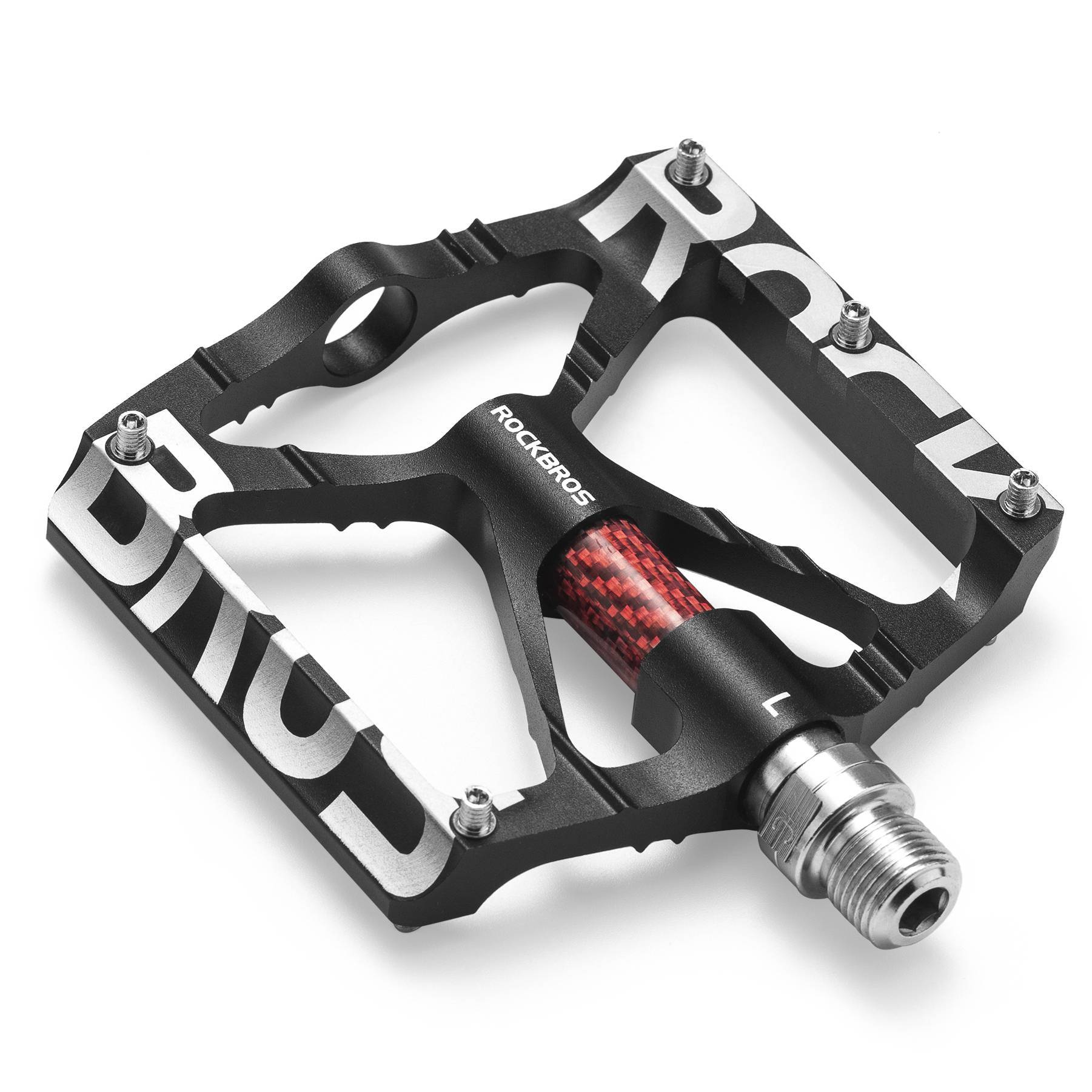ROCKBROS bicycle pedals 9/16 inch aluminum MTB pedals with sealed bearings