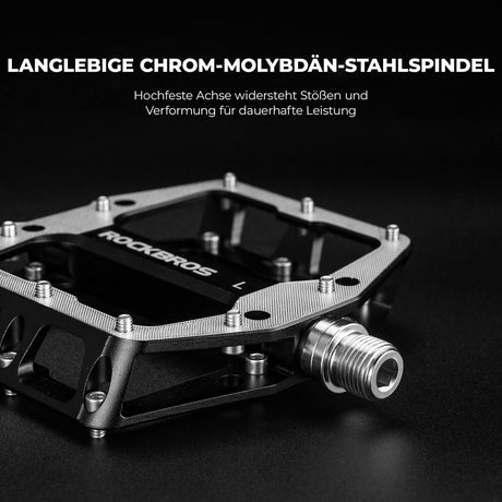 ROCKBROS Fahrradpedale – Profi-Plattform mit Anti-Rutsch-Stiften