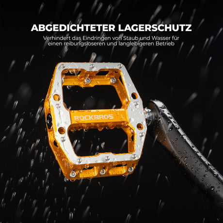 ROCKBROS Fahrradpedale – Profi-Plattform mit Anti-Rutsch-Stiften