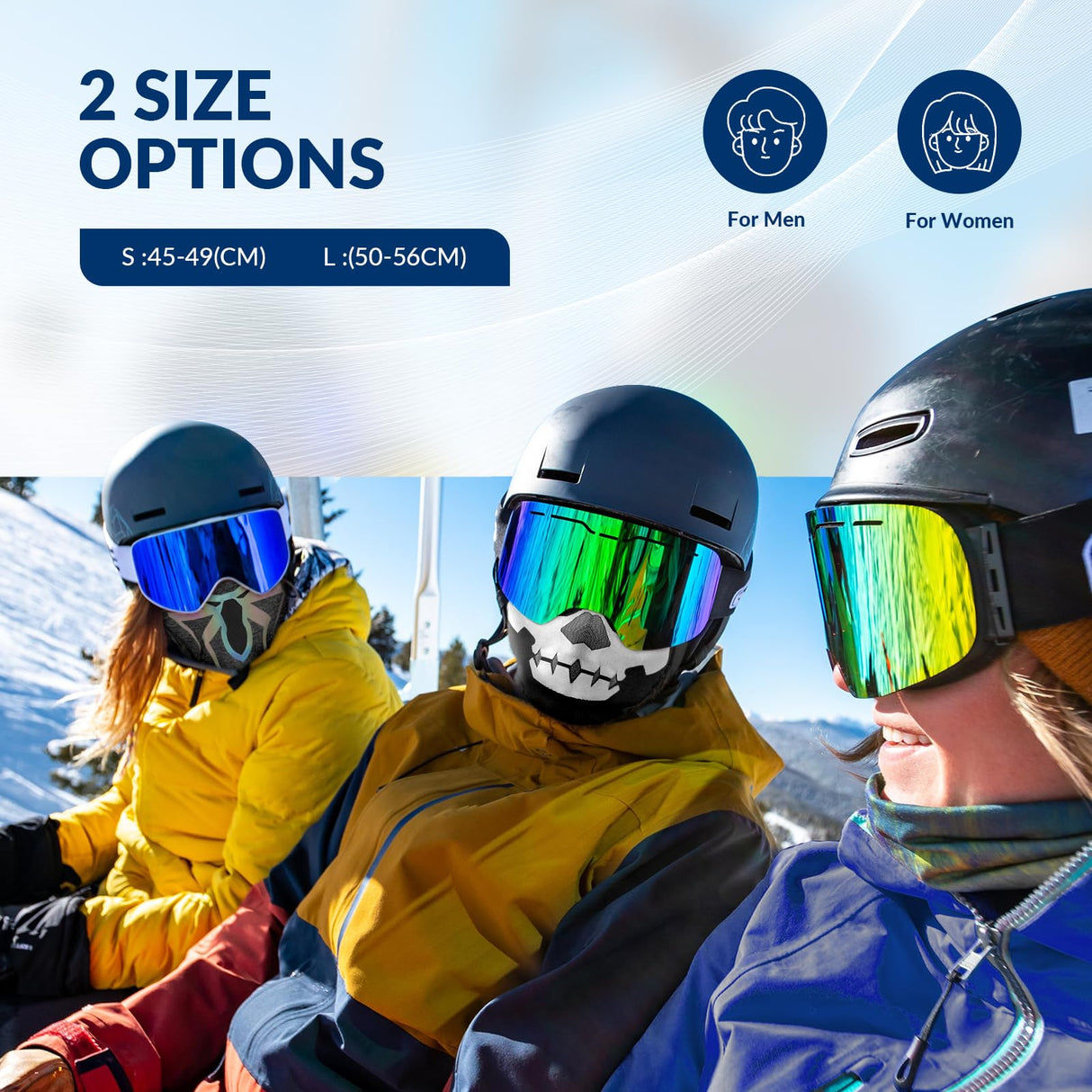 ROCKBROS Sturmhauben Fahrrad Balaclava – Outdoor Sports Winter