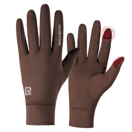 ROCKBROS Winter-Fahrradhandschuhe – Warm, sicher & griffsicher!