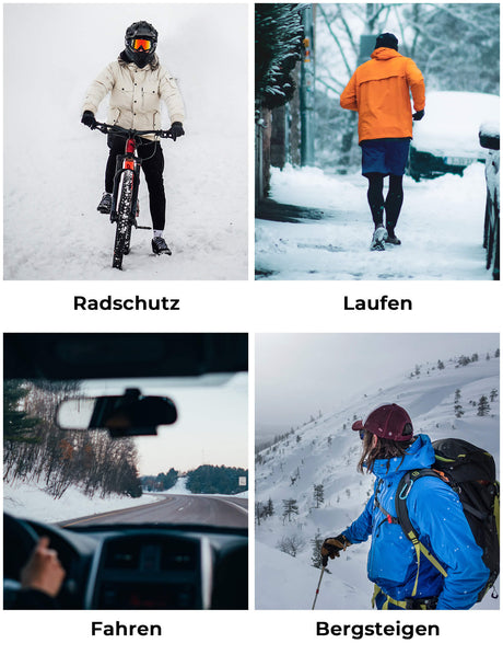 ROCKBROS Winter-Fahrradhandschuhe – Warm, sicher & griffsicher!