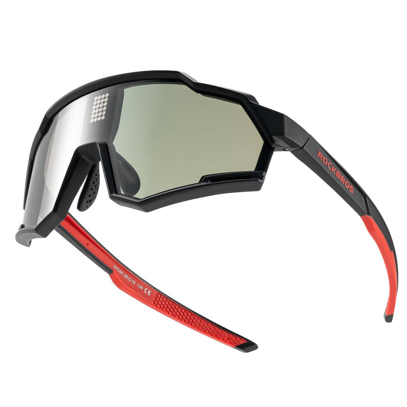 Laden Sie das Bild in Galerie -Viewer, ROCKBROS elektronische Selbsttönend Brille intelligente Fahrradbrille
