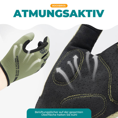ROCKBROS Fahrradhandschuhe Vollerfinger Touchscreen Handschuhe - ROCKBROS-EU