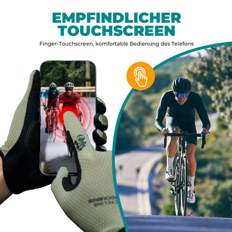 ROCKBROS Fahrradhandschuhe Vollerfinger Touchscreen Handschuhe - ROCKBROS-EU