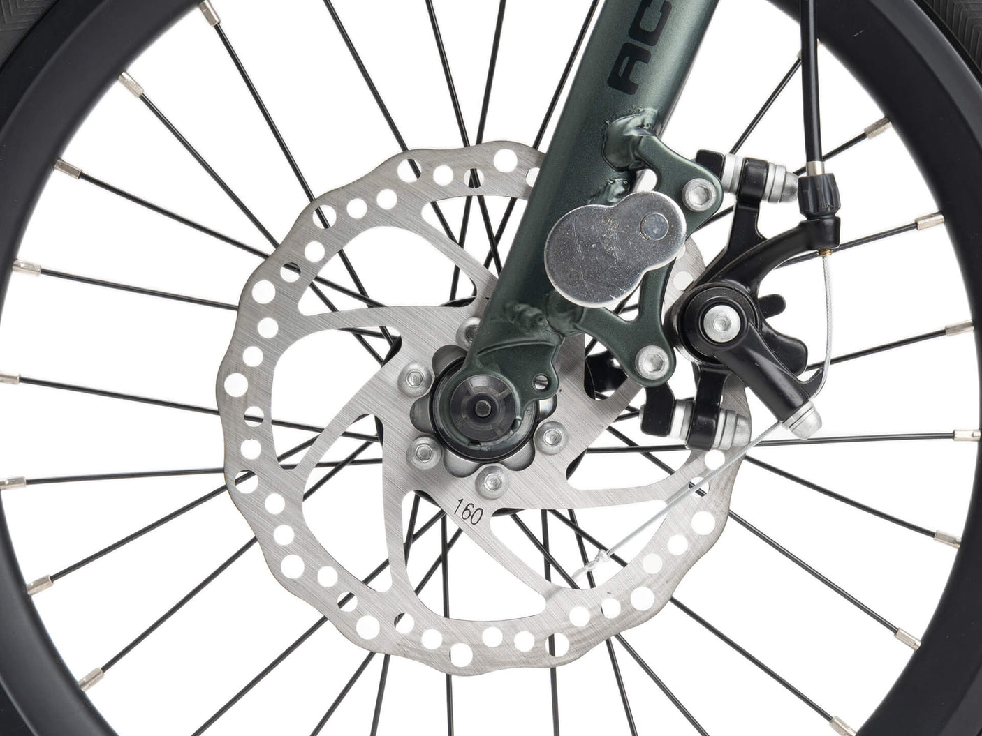 ROCKBROS ACS -Klapprad-16 Zoll 9-Gang Citybike Grün