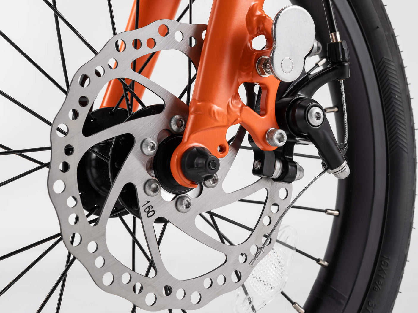 ROCKBROS ACS -Klapprad-16 Zoll 9-Gang Citybike Orange