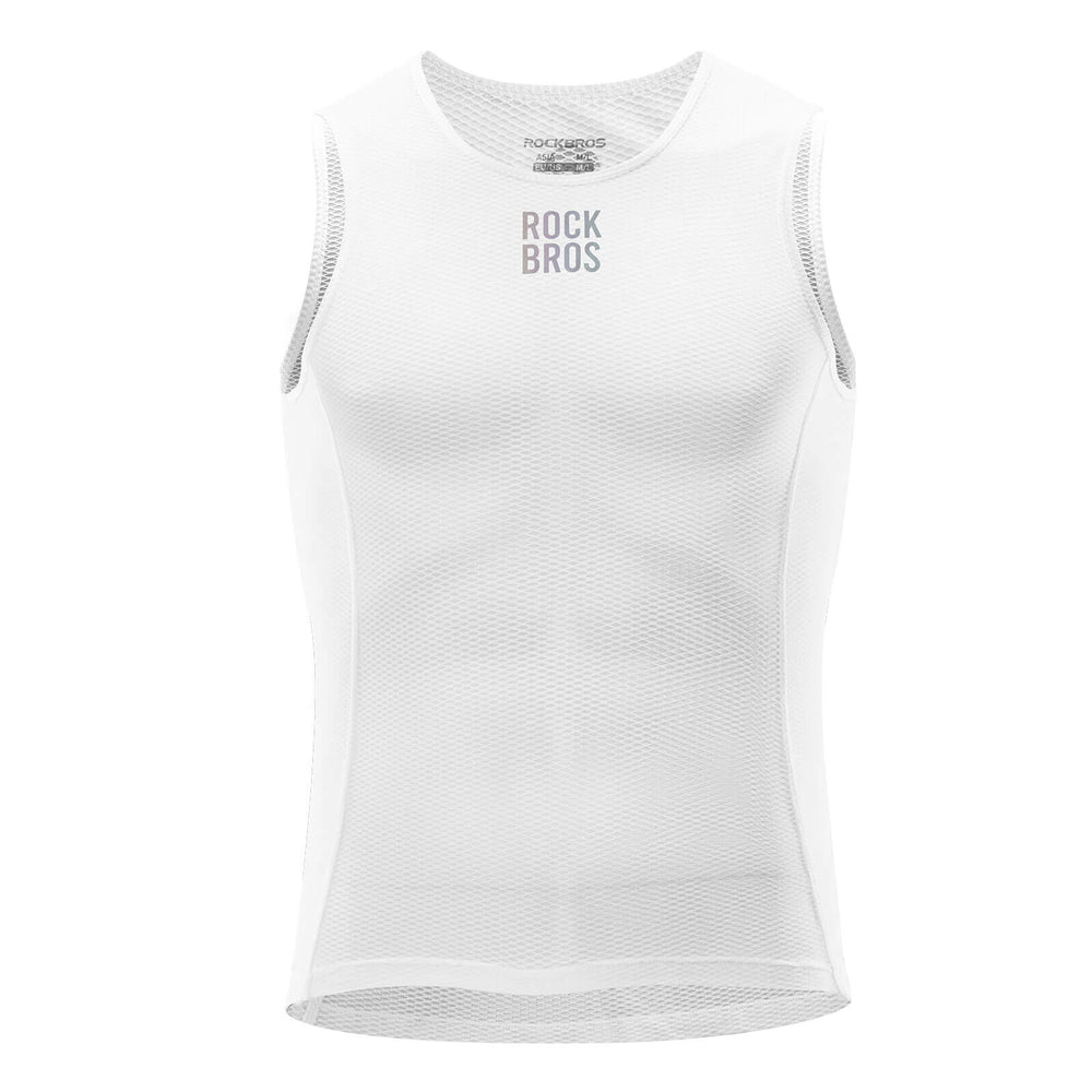 ROCKBROS Ärmellos Unterwäsche Unterhemd Fahrradtrikot Atmungsaktiv Schnelltrocknend