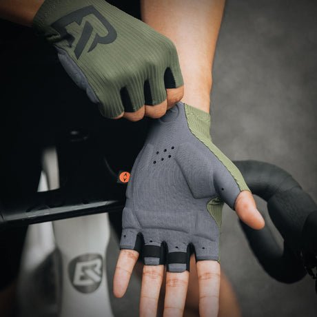 ROCKBROS Elastic Interface® Halbfinger Fahrradhandschuhe mit Gelpolsterung